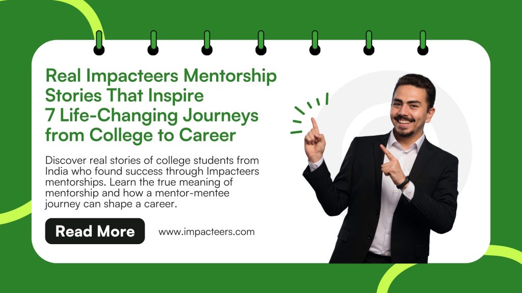 Mentorship journey
