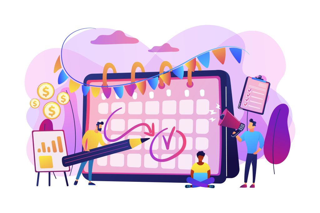 Brand event concept vector illustration Career Events - 3