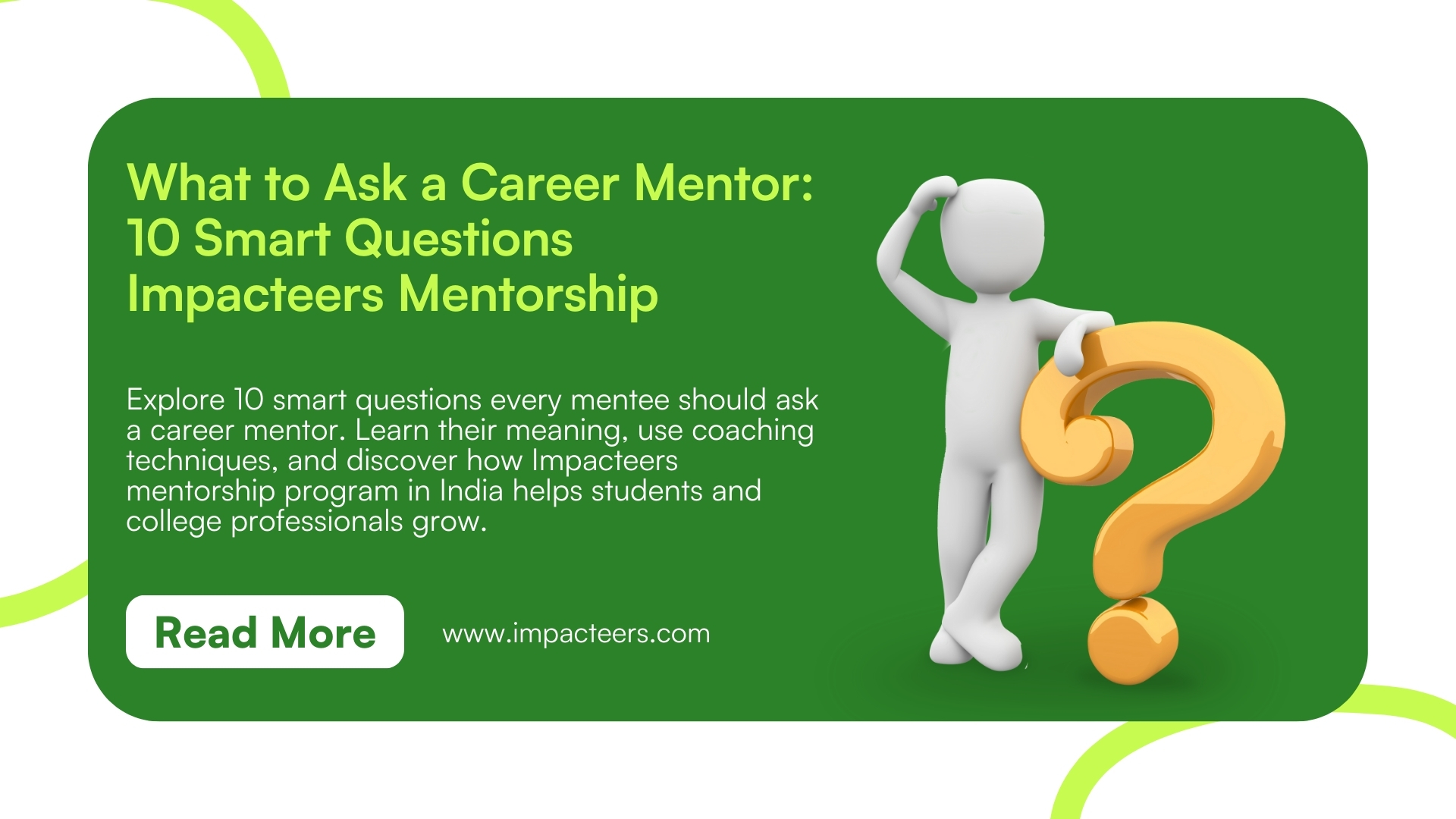 Mentorship career
