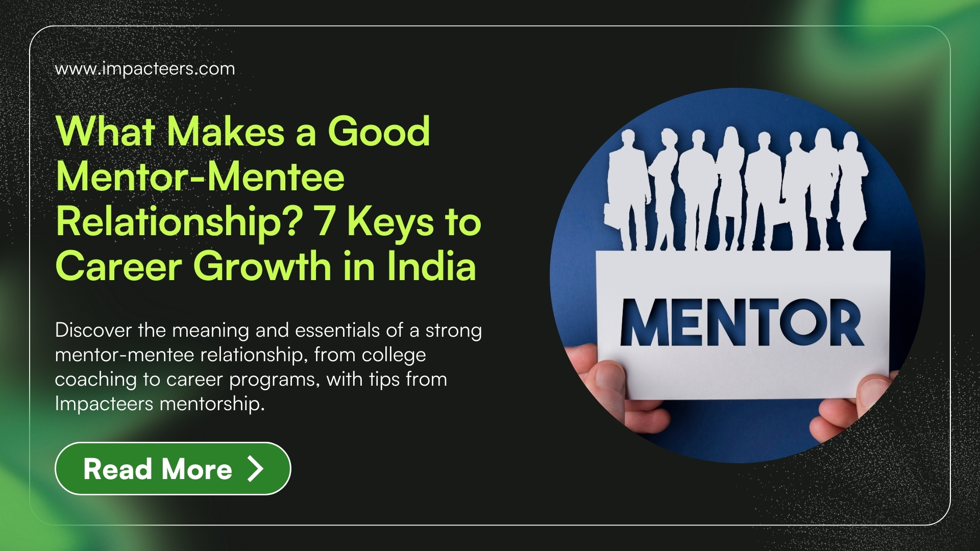 mentorship