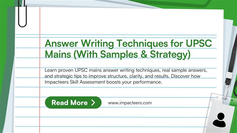 answer writing uspc