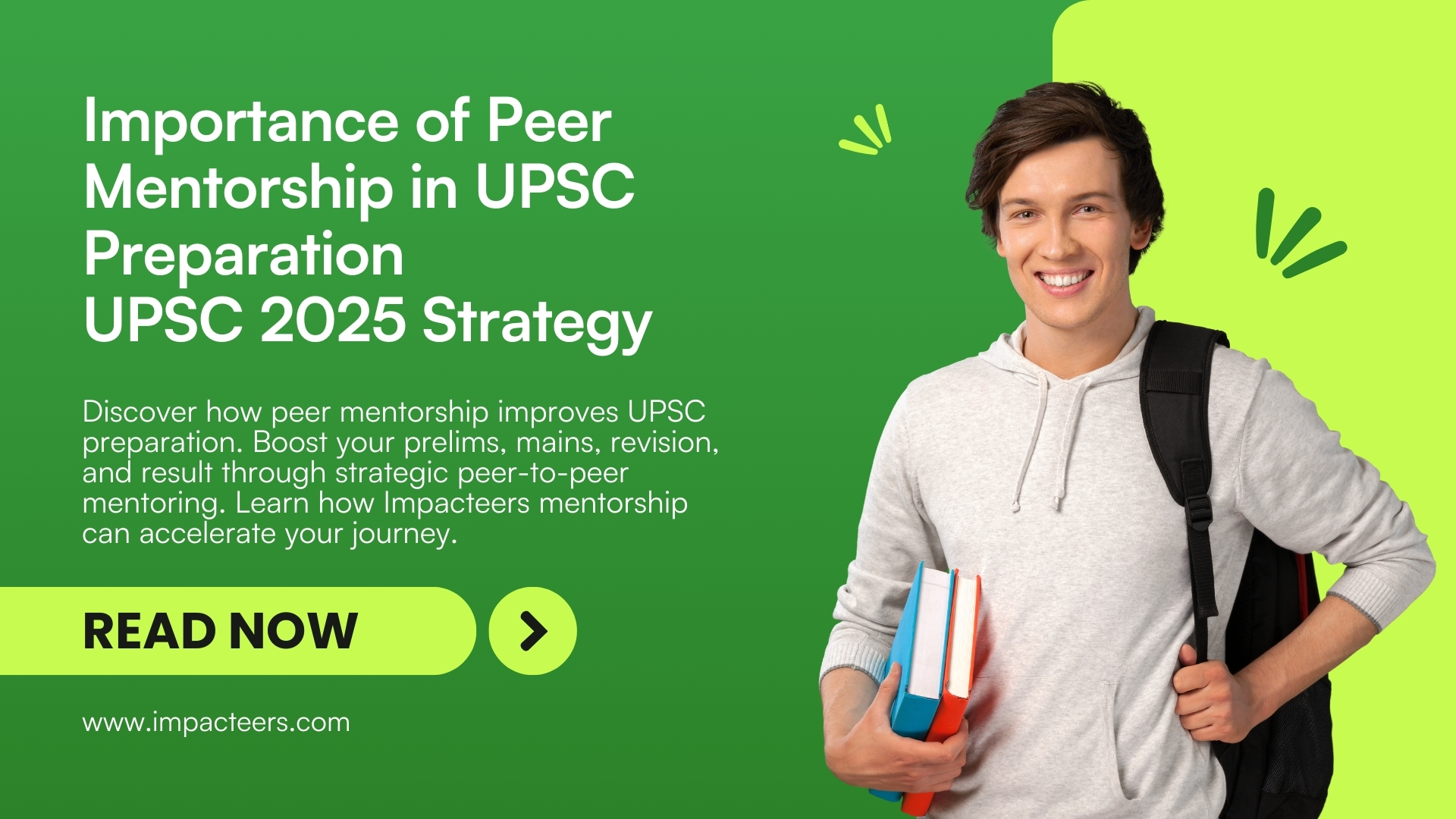 Peer mentorship in UPSC preparation