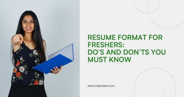 Resume format