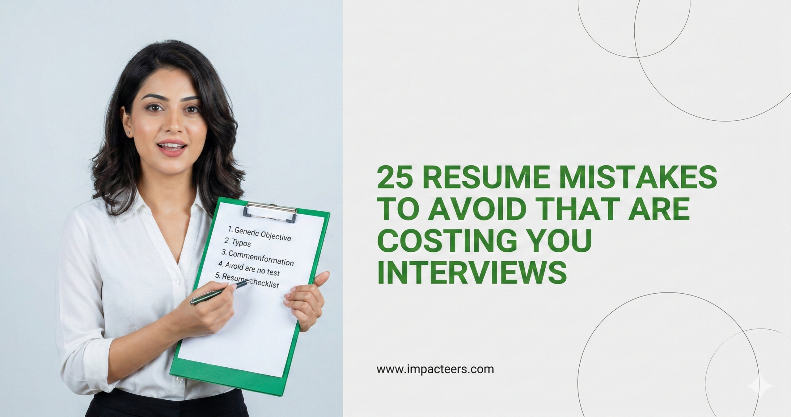 25 Resume Mistakes to Avoid That Are Costing You Interviews - Header